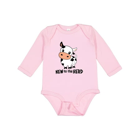Inktastic New to the Herd Cute Cow Gift Baby Boy or Baby Girl Long Sleeve Bodysuit
Inktastic New to the Herd Cute Cow Gift Baby Boy or Baby Girl Long Sleeve Bodysuit
