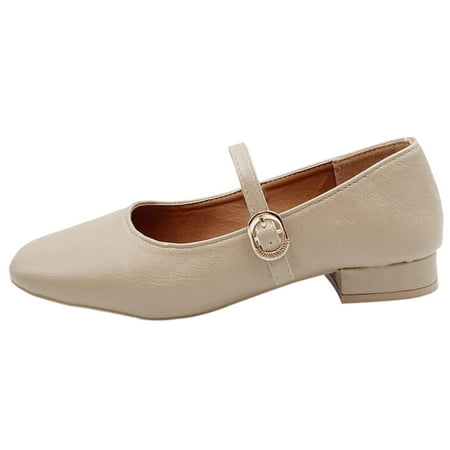 ZIZOCWA Cheap Tennis Shoes Women Womens Business Casual Shoes Size 8 Women Casual Shoes Autumn And Winter Comfortable Fashion Simple Solid Color Head Low Heel Shallow Mouth Buckle Belt Girl Casual Sh
ZIZOCWA Cheap Tennis Shoes Women Womens Business Casual Shoes Size 8 Women Casual Shoes Autumn And Winter Comfortable Fashion Simple Solid Color Head Low Heel Shallow Mouth Buckle Belt Girl Casual Sh