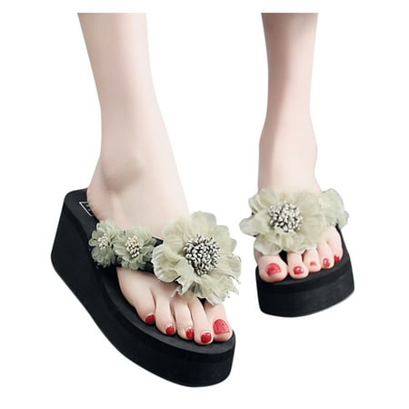 Cathalem Womens Knit Slippers Non Slip Fashion Women Ladies Bohemian Sandals Slippers Summer Flowers Mukluk Slippers for Women Green 8
Cathalem Womens Knit Slippers Non Slip Fashion Women Ladies Bohemian Sandals Slippers Summer Flowers Mukluk Slippers for Women Green 8