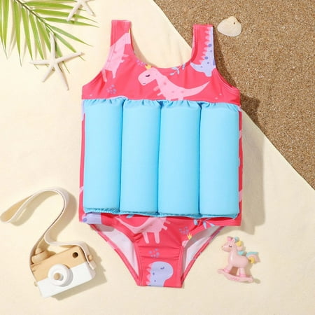 QISIWOLE Toddler Baby Girls Buoyancy Swimsuit Dinosaur Print Sleeveless One-piece Swimsuit clearance under 10
QISIWOLE Toddler Baby Girls Buoyancy Swimsuit Dinosaur Print Sleeveless One-piece Swimsuit clearance under 10