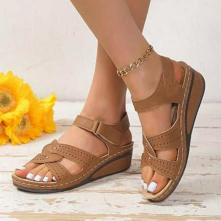 Womens Platform Sandals Comfortable Walking Orthopedic Slippers Ladies Arch Support Sandals Slip On Beach Shoes Summer Spring
Womens Platform Sandals Comfortable Walking Orthopedic Slippers Ladies Arch Support Sandals Slip On Beach Shoes Summer Spring