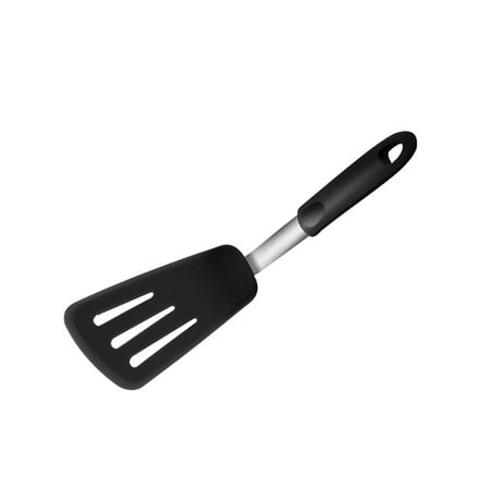 430 Stainless Steel Silicone Cooking Utensil Cooking Spatula Slotted Turner Nonstick Heat Resistant Kitchen Utensil (Black)
430 Stainless Steel Silicone Cooking Utensil Cooking Spatula Slotted Turner Nonstick Heat Resistant Kitchen Utensil (Black)
