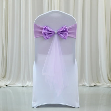 KAWELL 10 PCS Satin Chair Sashes Bows for Wedding Reception- Party Decorations Supplies for Banquet Graduation Party Hotel Event- Universal Chair Cover Back Tie
KAWELL 10 PCS Satin Chair Sashes Bows for Wedding Reception- Party Decorations Supplies for Banquet Graduation Party Hotel Event- Universal Chair Cover Back Tie