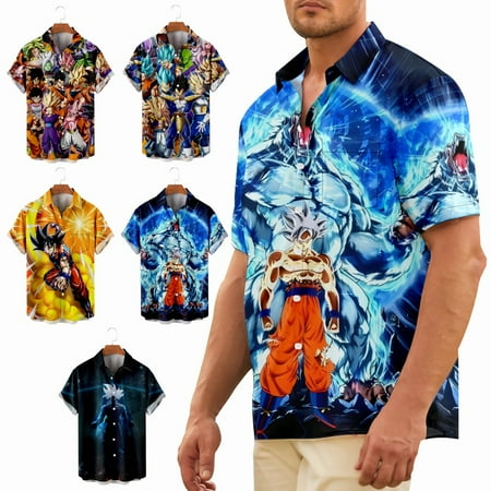 Anime Crewneck Shirt for Youth Adult Lapel Print Relaxed-Fit Clothes for Men Boys
Anime Crewneck Shirt for Youth Adult Lapel Print Relaxed-Fit Clothes for Men Boys