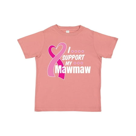 Inktastic Breast Cancer Awareness I Support My Mawmaw with Pink Ribbon Gift Toddler Boy or Toddler Girl T-Shirt
Inktastic Breast Cancer Awareness I Support My Mawmaw with Pink Ribbon Gift Toddler Boy or Toddler Girl T-Shirt