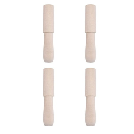 4 Pcs Nepalese Buddha Sound Bowl Sticks Chanting Bowl Accessory Sticks