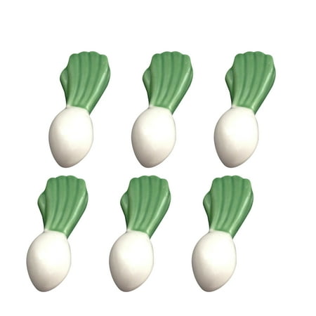 6pcs Chopstick Rest Holder White Radish Shape Design Ceramic Spoon Holder for Home Restaurant Hotel (White + Green)
6pcs Chopstick Rest Holder White Radish Shape Design Ceramic Spoon Holder for Home Restaurant Hotel (White + Green)