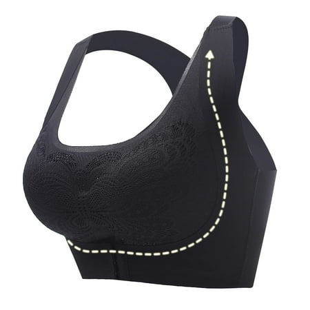 QWANG Women s Seamless Beautiful Back Large Size Ice Silk Unwired Bra Small to Plus Size Everyday Wear
QWANG Women s Seamless Beautiful Back Large Size Ice Silk Unwired Bra Small to Plus Size Everyday Wear