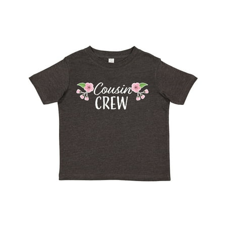 Inktastic Cousin Crew with Flowers Gift Toddler Toddler Girl T-Shirt 
Inktastic Cousin Crew with Flowers Gift Toddler Toddler Girl T-Shirt