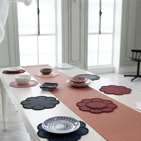 GROFRY Lace Edge Place Mat Modern Style Handmade Silicone Beautiful Dinner Mat for Home
GROFRY Lace Edge Place Mat Modern Style Handmade Silicone Beautiful Dinner Mat for Home