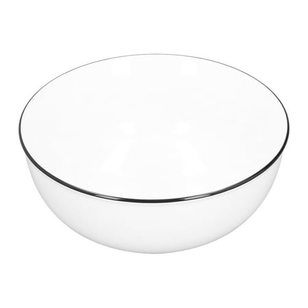 Durable Black Line Ceramic Tableware Bowls for Salads Soups Stews Desserts Noodles8 Inches
Durable Black Line Ceramic Tableware Bowls for Salads Soups Stews Desserts Noodles8 Inches