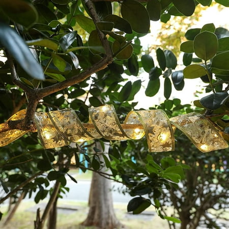 Christmas Ribbon Fairy Lights Christmas LED Lights Double Ribbon String Lights Christmas Tree Decoration Glowing Ribbon Pendant
Christmas Ribbon Fairy Lights Christmas LED Lights Double Ribbon String Lights Christmas Tree Decoration Glowing Ribbon Pendant