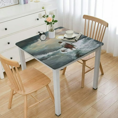 FACANNAP Metaphysical Painting Square Table Cover Oil Resistant Wear Resistant Reusable Desktop Protection Outdoor Fitted 100% Polyester Fiber 52*52
FACANNAP Metaphysical Painting Square Table Cover Oil Resistant Wear Resistant Reusable Desktop Protection Outdoor Fitted 100% Polyester Fiber 52*52
