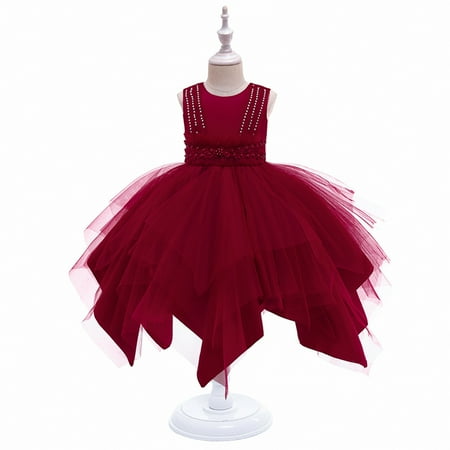 Honeeladyy Toddler Baby Kid Girls Sleeveless Beading Lace Tulle Skirt Dress Princess Dress Red
Honeeladyy Toddler Baby Kid Girls Sleeveless Beading Lace Tulle Skirt Dress Princess Dress Red