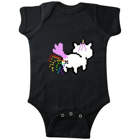 Inktastic Pixel Unicorn Butt Gift Baby Boy or Baby Girl Bodysuit