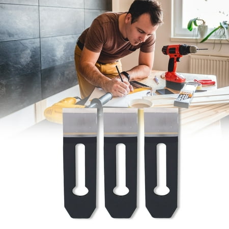 Cergrey 3Pcs Planer Blade 38mm Heat Treatment Wearable Durable Easy Use Cutter Blade For Woodworking Planer Blade Setting Tool Woodworking Tools
Cergrey 3Pcs Planer Blade 38mm Heat Treatment Wearable Durable Easy Use Cutter Blade For Woodworking Planer Blade Setting Tool Woodworking Tools
