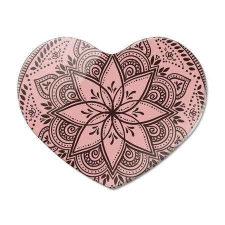 Henna Flower Art Tattoo Marriage Heart Acrylic Fridge Refrigerator Magnet