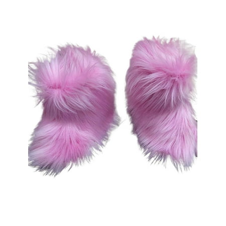 Ferndule Girls Pull On Winter Shoes Outdoor Non-Slip Fuzzy Booties Comfort Platform Fluffy Boots Pink 12C
Ferndule Girls Pull On Winter Shoes Outdoor Non-Slip Fuzzy Booties Comfort Platform Fluffy Boots Pink 12C