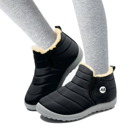 Cathalem Teenage Boots Childrens Winter Fleece Childrens Boots Flat Splashing Fleece Warm Short Tube Snow Leather Toddler Boots Shoes Black 4 Years
Cathalem Teenage Boots Childrens Winter Fleece Childrens Boots Flat Splashing Fleece Warm Short Tube Snow Leather Toddler Boots Shoes Black 4 Years