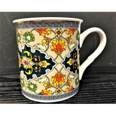 Mr. MJs HO-B153-H14998A Patterned Drink Mug