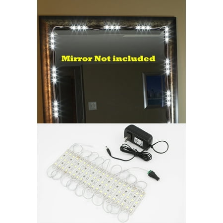 MAKE UP MIRROR LED LIGHT FOR VANITY MIRROR with dimmer and UL power supply eco series
MAKE UP MIRROR LED LIGHT FOR VANITY MIRROR with dimmer and UL power supply eco series