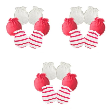 3pcs 3 Pairs Baby Infants Soft Cotton Gloves Elastic Rubber Band No Scratch Newborn Toddler Mittens
3pcs 3 Pairs Baby Infants Soft Cotton Gloves Elastic Rubber Band No Scratch Newborn Toddler Mittens