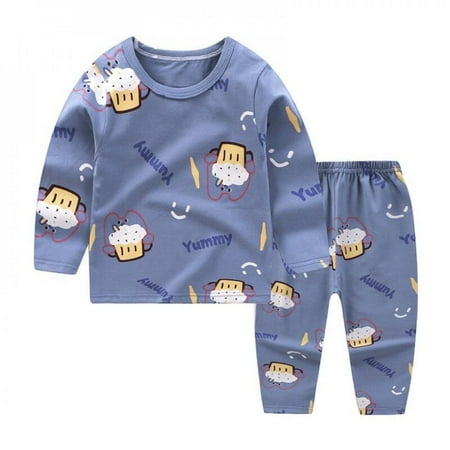 Clearance Sale Spring Autumn Boys Shoulder Button Long-sleeved Underwear Baby Clothing for 0-5Yborn Sweatshirt + Pants Kids Pajamas Suit
Clearance Sale Spring Autumn Boys Shoulder Button Long-sleeved Underwear Baby Clothing for 0-5Yborn Sweatshirt + Pants Kids Pajamas Suit