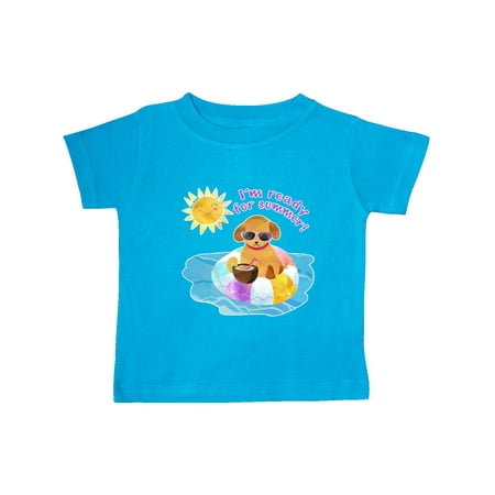 Inktastic I m Ready for Summer Puppy in Pool with Drink Gift Baby Boy or Baby Girl T-Shirt
Inktastic I m Ready for Summer Puppy in Pool with Drink Gift Baby Boy or Baby Girl T-Shirt