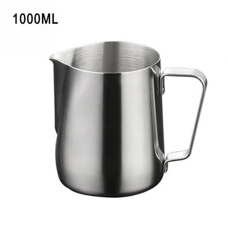 

Pull Flower Cup Cappuccino Milk Pot Stainless Steel Frothing Coffee Pitcher Espresso Cup Latte Art Milk Frother Jug Milk Jug