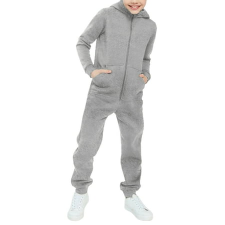 Matching Family Jumpsuit Solid Long Sleeve Zipper Hooded One-Piece Romper Parent-Child Clothes for Autumn Winter
Matching Family Jumpsuit Solid Long Sleeve Zipper Hooded One-Piece Romper Parent-Child Clothes for Autumn Winter