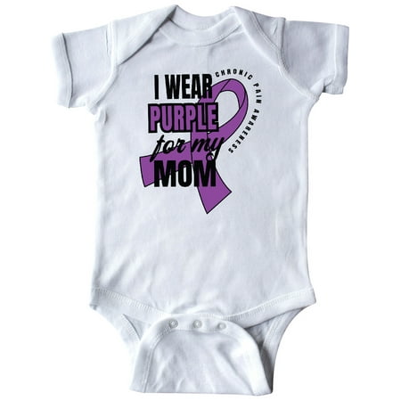 Inktastic Chronic Pain I Wear Purple For My Mom Gift Baby Boy or Baby Girl Bodysuit
Inktastic Chronic Pain I Wear Purple For My Mom Gift Baby Boy or Baby Girl Bodysuit
