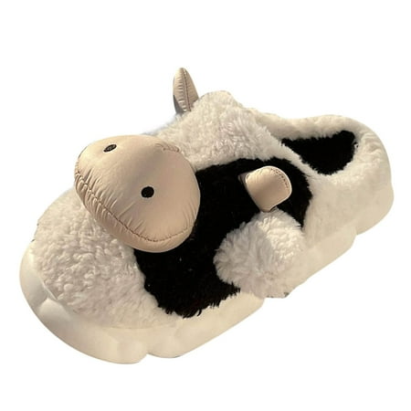 Qufokar Yoga Mat Flip Flops Women Womens Animal Slippers Fashion Autumn And Winter Women Slippers Flat Bottom Soft Plush Warm And Comfortable Cute Cartoon Cow Pattern
Qufokar Yoga Mat Flip Flops Women Womens Animal Slippers Fashion Autumn And Winter Women Slippers Flat Bottom Soft Plush Warm And Comfortable Cute Cartoon Cow Pattern