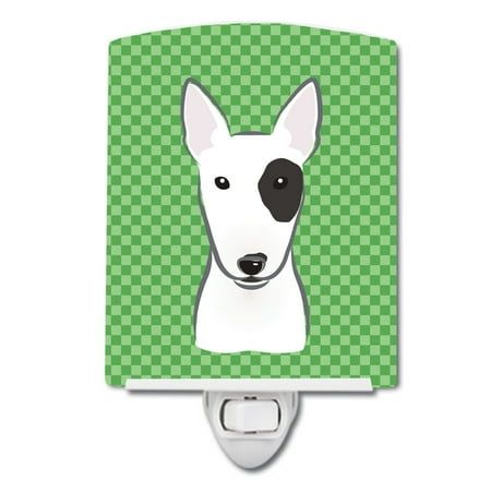 Caroline s Treasures BB1132CNL Green Checkered Bull Terrier Ceramic Night Light 6x4x3 multicolor
Caroline s Treasures BB1132CNL Green Checkered Bull Terrier Ceramic Night Light 6x4x3 multicolor