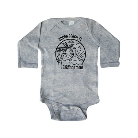 Inktastic Summer Vacation Mode Cocoa Beach Florida Gift Baby Boy or Baby Girl Long Sleeve Bodysuit
Inktastic Summer Vacation Mode Cocoa Beach Florida Gift Baby Boy or Baby Girl Long Sleeve Bodysuit