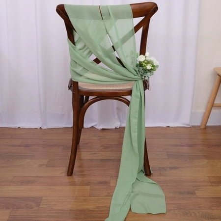 QHNGJZ Elegant 12PCS Long Chiffon Chair Sashes for Wedding Decorations - 16x275cm - Perfect Addition to Party Banquet Baby Shower or Event
QHNGJZ Elegant 12PCS Long Chiffon Chair Sashes for Wedding Decorations - 16x275cm - Perfect Addition to Party Banquet Baby Shower or Event