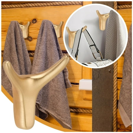 Xinqinghao Household Tools Big Sale ! Coat Hooks Wall Mounted with 2 Screws Retro Double Hooks Utility Silver Hooks for Coat Scarf Bag Towel Key Cap Cup Hat (Gold)
Xinqinghao Household Tools Big Sale ! Coat Hooks Wall Mounted with 2 Screws Retro Double Hooks Utility Silver Hooks for Coat Scarf Bag Towel Key Cap Cup Hat (Gold)