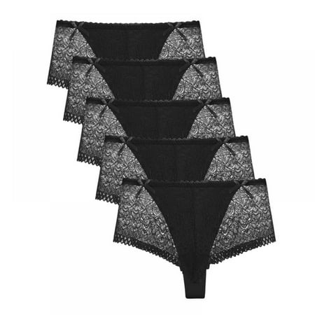 Spdoo Lace Underwear for Women Sexy Hollow Out Briefs Nylon Breathable Traceless Panties,5Pack L/5
Spdoo Lace Underwear for Women Sexy Hollow Out Briefs Nylon Breathable Traceless Panties,5Pack L/5