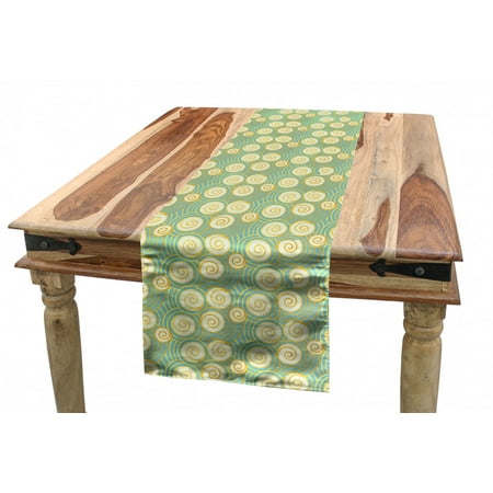 Abstract Table Runner Oriental Eastern Pattern of Waves and Spirals in Random Order Dining Room Kitchen Rectangular Runner 3 Sizes by Ambesonne
Abstract Table Runner Oriental Eastern Pattern of Waves and Spirals in Random Order Dining Room Kitchen Rectangular Runner 3 Sizes by Ambesonne