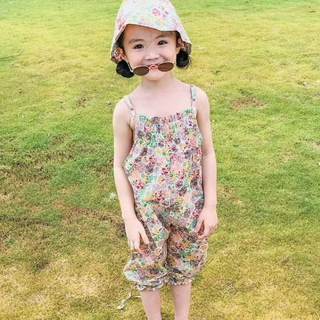 Children Baby Loose floral Overalls pants Kid girl suspenders Jumpsuit sleeveless Romper pants kid clothing for girl
Children Baby Loose floral Overalls pants Kid girl suspenders Jumpsuit sleeveless Romper pants kid clothing for girl
