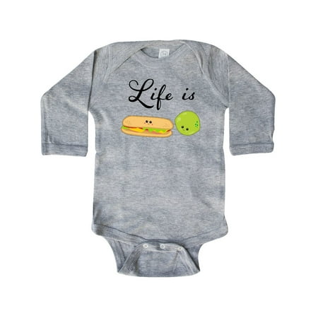 Inktastic Life Is Sublime- Cute Food Pun Gift Baby Boy or Baby Girl Long Sleeve Bodysuit
Inktastic Life Is Sublime- Cute Food Pun Gift Baby Boy or Baby Girl Long Sleeve Bodysuit