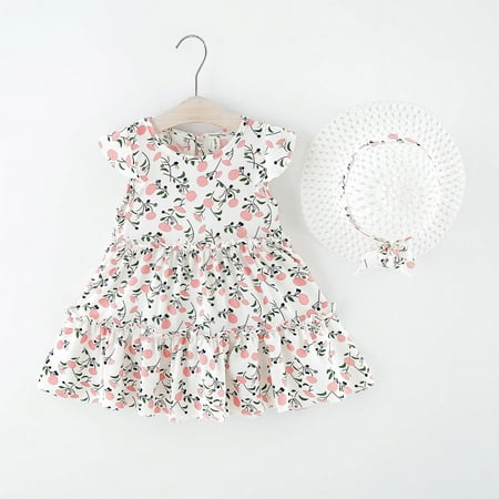 kpoplk Girls Dresses Kids Sleeveless Baby Girls Princess Hat Dress Outfits Toddler Floral Girls Dress&Skirt Baby Girl Dresses(White)
kpoplk Girls Dresses Kids Sleeveless Baby Girls Princess Hat Dress Outfits Toddler Floral Girls Dress&Skirt Baby Girl Dresses(White)