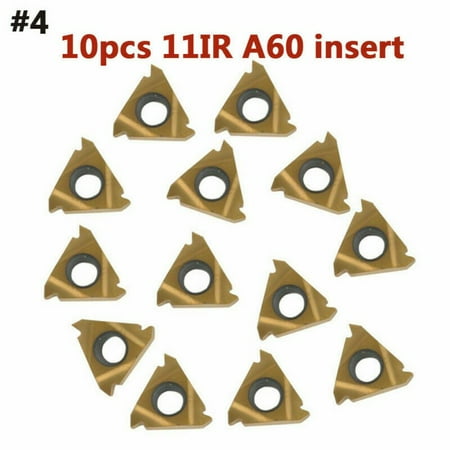 10pcs 40 Types CNC Carbide Tips Inserts Blade Cutter Lathe Turning Tool + Box TU
10pcs 40 Types CNC Carbide Tips Inserts Blade Cutter Lathe Turning Tool + Box TU