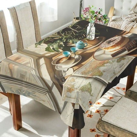BZSMCE Square Tablecloth Moring Suny Cake and Coffe Pattern Tableclothes
BZSMCE Square Tablecloth Moring Suny Cake and Coffe Pattern Tableclothes