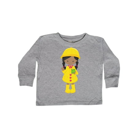 Inktastic African American Girl Yellow Raincoat Frog Gift Toddler Toddler Girl Long Sleeve T-Shirt
Inktastic African American Girl Yellow Raincoat Frog Gift Toddler Toddler Girl Long Sleeve T-Shirt