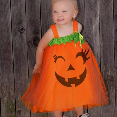 Yiwula Toddler Kids Baby Girls Sleeveless Cute Pumpkins Prints Mesh Tulle Princess Dress Outfits
Yiwula Toddler Kids Baby Girls Sleeveless Cute Pumpkins Prints Mesh Tulle Princess Dress Outfits