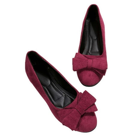 Up to 30% off! Kukoosong Womens Comfort Flats Womens Round-Toe Chunky Heels Bow-Knot Shoes Lightweight Flock Shoes Solid Color Low Heels Casual Shoes for Women Red 43
Up to 30% off! Kukoosong Womens Comfort Flats Womens Round-Toe Chunky Heels Bow-Knot Shoes Lightweight Flock Shoes Solid Color Low Heels Casual Shoes for Women Red 43