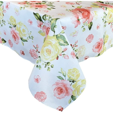 Marie Shabby Chic Easter Rose Fabric Tablecloth Spring Pink Rose Garden Easy Care Stain Resistant Fabric Tablecloth 52” x 70” Oblong/Rectangle
Marie Shabby Chic Easter Rose Fabric Tablecloth Spring Pink Rose Garden Easy Care Stain Resistant Fabric Tablecloth 52” x 70” Oblong/Rectangle