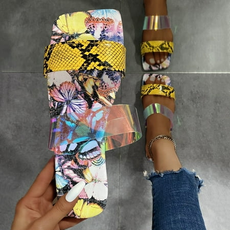 WOXINDA Women s Fashion Casual Printed Snakeskin Flat Slippers Beach Sandals Slide Shoes
WOXINDA Women s Fashion Casual Printed Snakeskin Flat Slippers Beach Sandals Slide Shoes