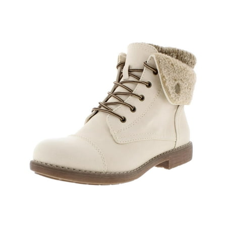 Cliffs by White Mountain Womens Duena Knit Fold-Over Booties