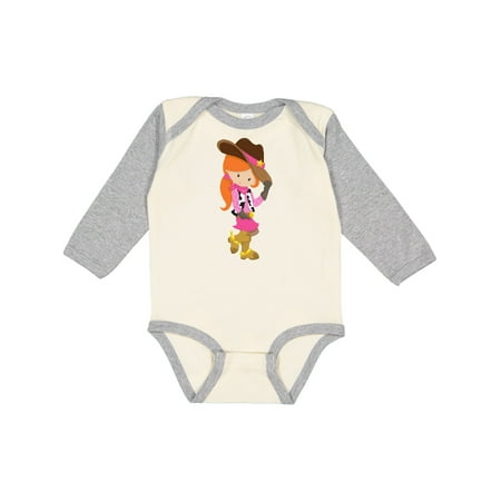 Inktastic Cowboy Girl Girl With Cowboy Hat Orange Hair Gift Baby Girl Long Sleeve Bodysuit
Inktastic Cowboy Girl Girl With Cowboy Hat Orange Hair Gift Baby Girl Long Sleeve Bodysuit